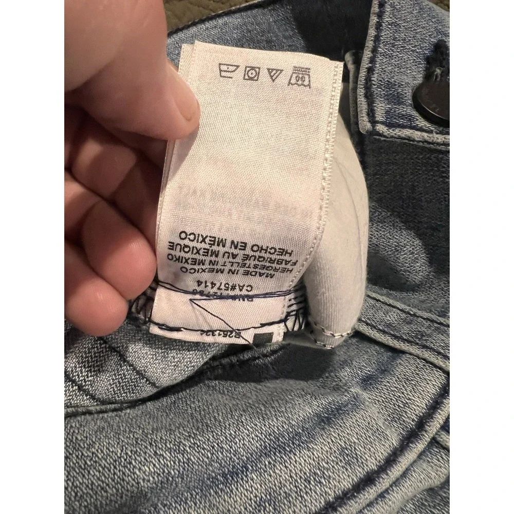 True Religion Men's Blue Jeans 36w The Ricky Style